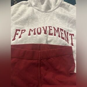Fap Movement Victory Set in Heather Gray Crimson Combo